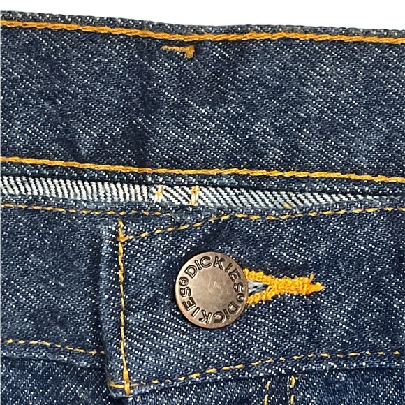 Men’s dark wash Dickies jeans size 36 - Picture 5 of 6